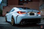 Lexus RC F on Vossen Wheels (VPS-302) 2017 года